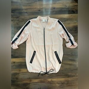 Zenergy by Chico’s Pink Bomber Jacket – Size 2 (M/L)